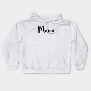 Mama Pregnancy Announcement Kids Hoodie